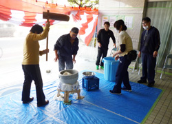 餅つき